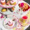 Floral Paper Teacups with Saucers – Set of 12 for Tea Party Decor